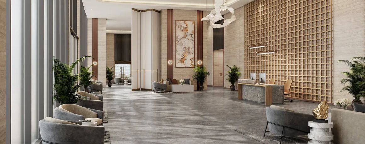 Brigade Icon – entrance lobby (artist's impression)